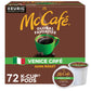 McCafe K-Cup Pods Dark Roast Coffee, 72 Count (6 Packs of 12), Model wx-uj-24846