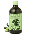 Graza Drizzle Extra Virgin Olive Oil, Finishing Oil - High Polyphenol Early Harvest EVOO Finishing Oil in a Glass Bottle - Singl