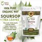 Organic Way Dried Soursop Leaf Coarse Cut (Annona Muricata) - Herbal Tea | Vegan, Non Gmo & Gluten Free | Resealable Bag | 100%