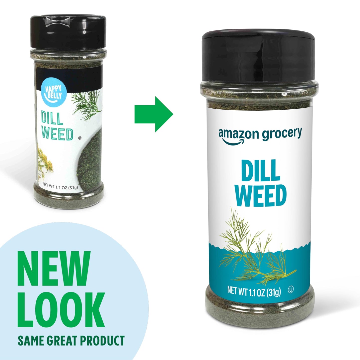 large online retailer Grocery Dill  , 1.1 Oz, Pack of 1, Previously Happy Belly, Packaging May Vary