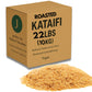 Roasted Kataifi Shredded Fillo Dough 10kg (22 lbs) - Crispy Pre-Toasted Kadayif for Dubai Chocolate Bar  Kunefe  Knafeh & Pastry Professionals - Bulk Catering Size  Vegan  Product of Turkey