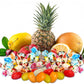 SweetGourmet Arcor Fruit Filled Assorted Bon Hard Candy, 2 lb