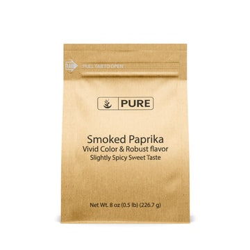 PURE ORIGINAL INGREDIENTS Smoked Paprika Spice & Seasoning, 8 oz, Smoky & Mildly Spicy Flavor