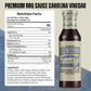 Pork Barrel BBQ Carolina Vinegar BBQ Sauce, Tangy, Gluten-Free, 14 oz - Pack of 2