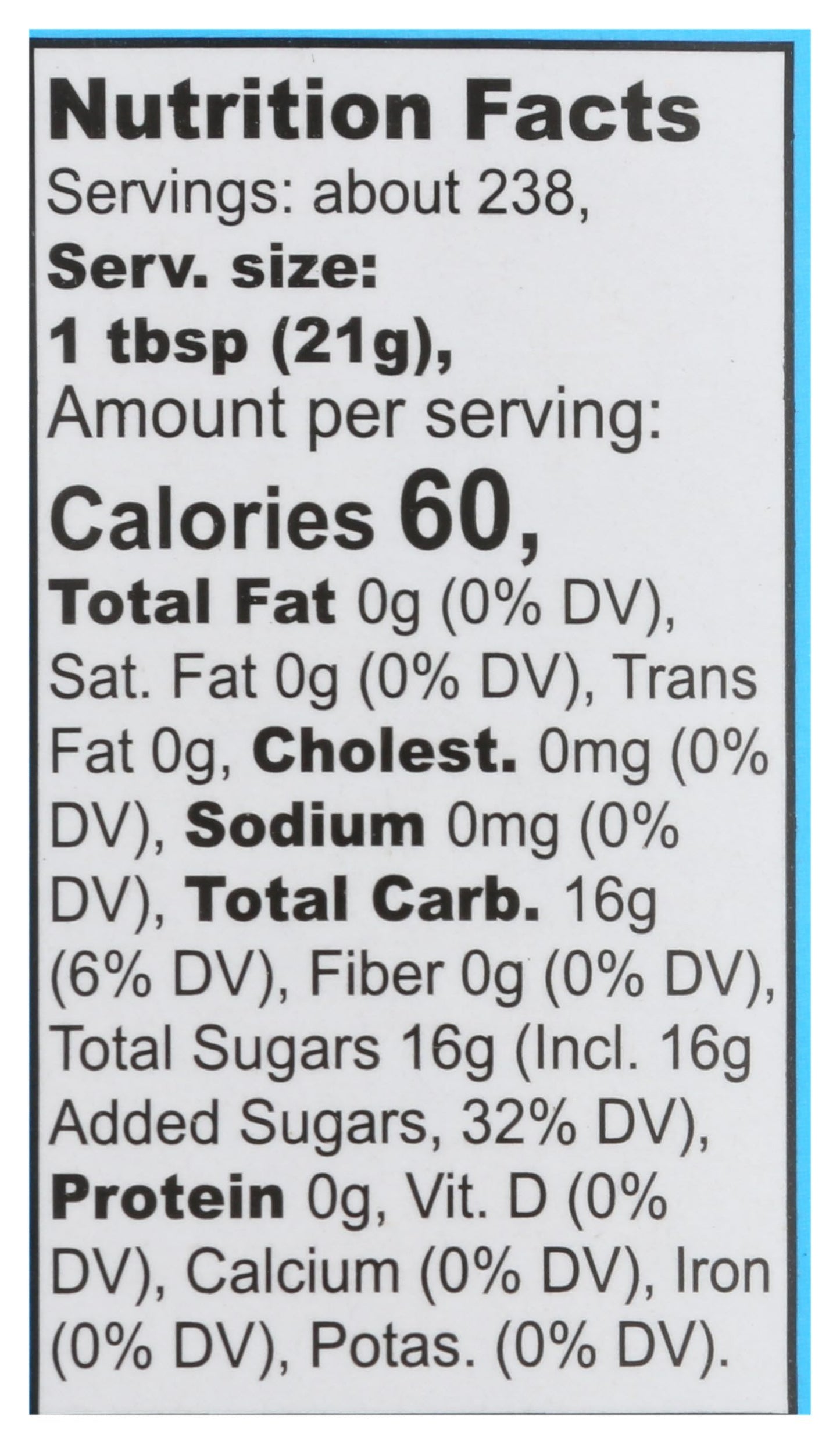 Wholesome Sweeteners Organic Blue Agave, 176oz , 1 Case