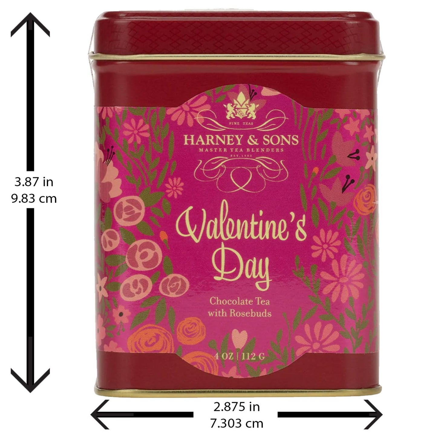 Harney & Sons Valentine'S Tea, Chocolate, 4 Ounce