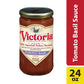 Victoria Tomato Basil Sauce, 24 Ounce