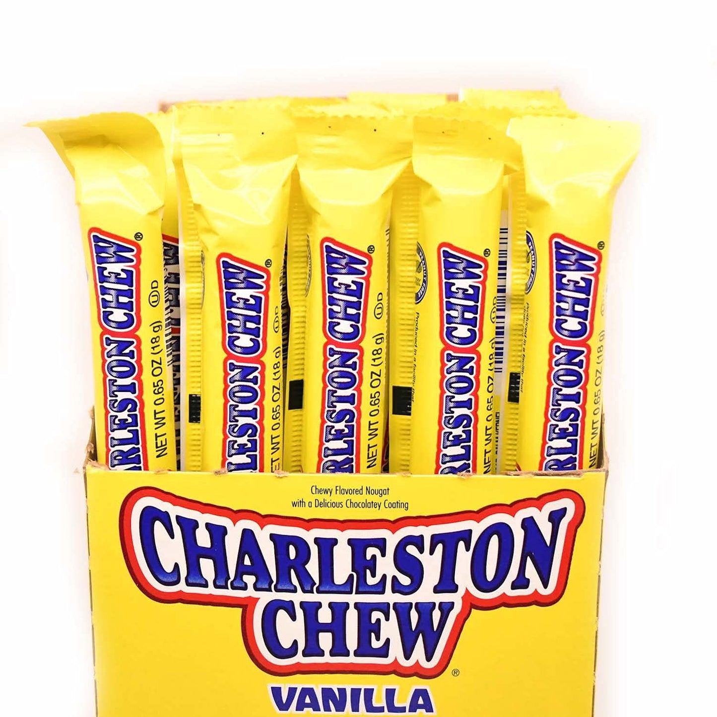 Charleston Chew .65 Oz. Bars, Vanilla, 36-Count Box