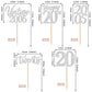 30Pcs Happy 20Th Birthday Cupcake Toppers Cheers To 20 Vintage 2005 Cupcake Picks Hello 20 Twenty 20Th Birthday Decorations For