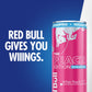 Red Bull Sugar-Free White Peach Summer Edition Energy Drink  with 114mg Caffeine plus Taurine & B Vitamins  12 Fl Oz  Pack of 24 Cans