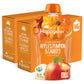 Happy Baby Organics Clearly Crafted Stage 2 Baby Food Apples, Pumpkin & Carrots, 4 Ounce Pouch (Pack Of 16)