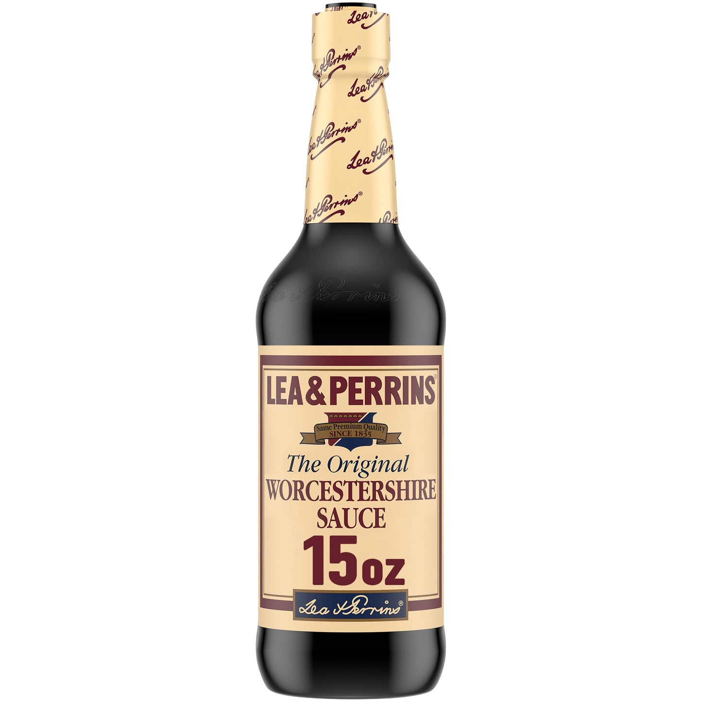 Lea & Perrins Worcestershire Sauce, 15 fl oz Bottle, Original Flavor