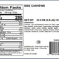 Yupik Bbq Cashews, 2.2 Lb, Kosher, Vegan, Roasted Salted Nuts, Seasoned Nuts With Spices, Unique Smoky Flavor, Source Of Protein