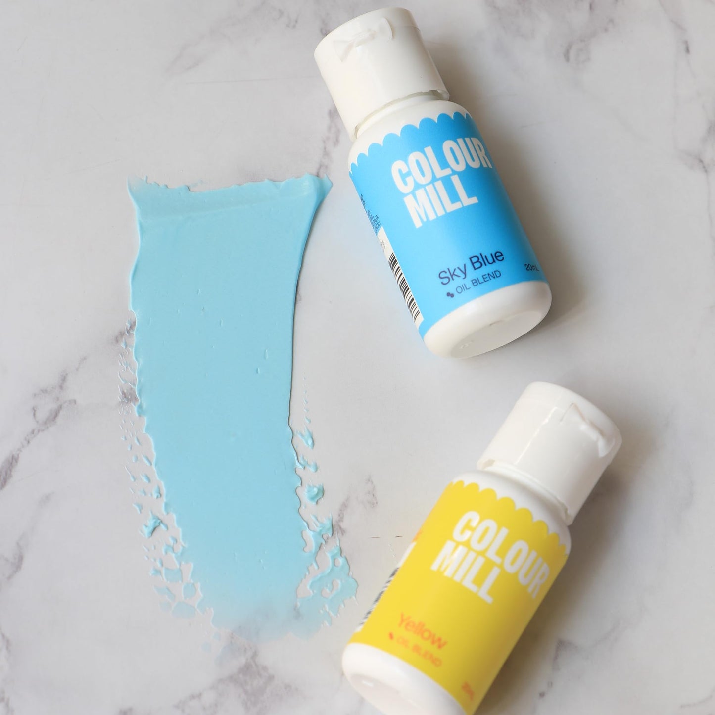 Colour Mill Oil-Based Food Coloring, Sky Blue, 100ml (3.38 Fl Oz), Model CMO100SKY