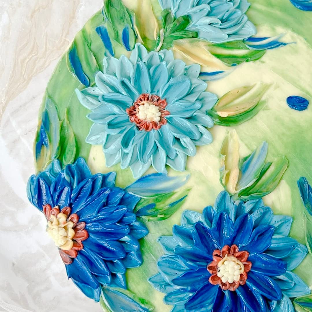 Colour Mill Oil-Based Food Coloring, 20 Milliliters Each Of 6 Colors: Baby Blue, Navy, Royal, Sky Blue, Teal And Tiffany