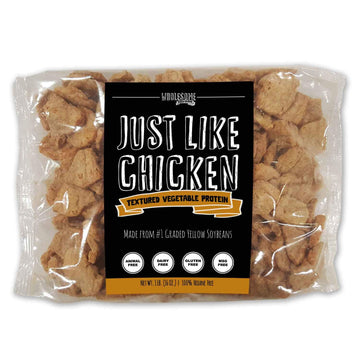 Textured Vegetable Protein, Vegan Meat Substitute, 100% Hexane Free, Made With #1 Graded Yellow Soybeans, Plant Based, Made In U