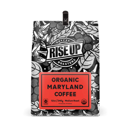 Organic Maryland Blend, Certified Fair Trade Organic Coffee, 12 oz, Whole Bean (Organic Maryland)