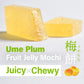 YAMASAN KYOTO UJI Jelly Fruit Mochi, Japanese Traditional Candy, individually wrapped, Artisanal Handworks, 100% Japanese Ume Pl