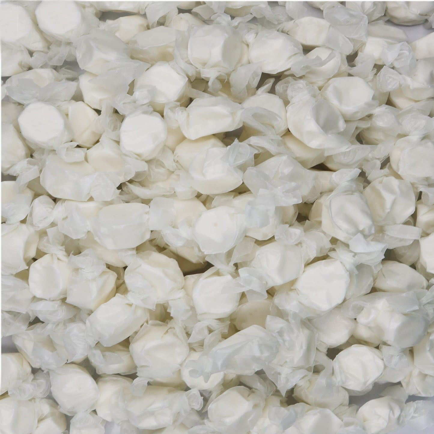 Gourmet Soft And Chewy Salt Water Taffy Candies - Individually Wrapped - Bulk Bags (Marshmallow, 5 Pound (Pack Of 1))