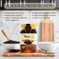 Pack Of 6 Mujeza Black Seed Honey - Not Mixed With Oil Or Powder - Gluten Free - Non Gmo - Organic Honey - Immune Booster - 100%