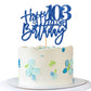 Roadsea Happy 103Rd Birthday Cake Topper - Old Woman Man 103 Years Old Birthday Cake Supplies - 103Rd Birthday Party Decorations