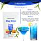 Blue Drink Spirulina Powder, Berry & Honey Refresher 12Oz Blue Drink Mix Natural Food Colorant Perfect For Ice Mix Yogurts Baked Treats Loaded Tea Bubble Tea