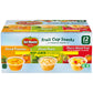 Del Monte Fruit Cup Snacks Variety Pack, 100% Juice, 4 oz Cups, 12 Pack, Diced Peaches, Diced Pears, Cherry Mixed Fruit