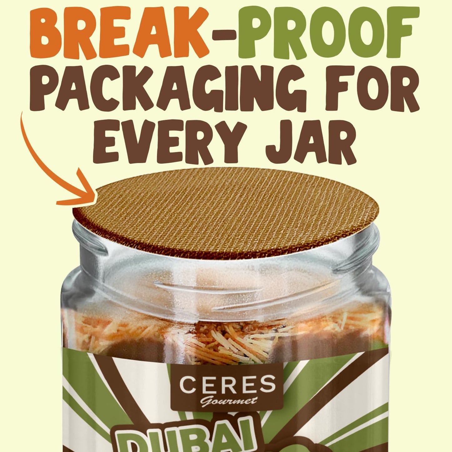 Dubai Spreadable Chocolate- enhanced Pistachio Spread with Roasted Phyllo  Gourmet Breakfast Chocolate  Crunchy Dubai Chocolate Filling