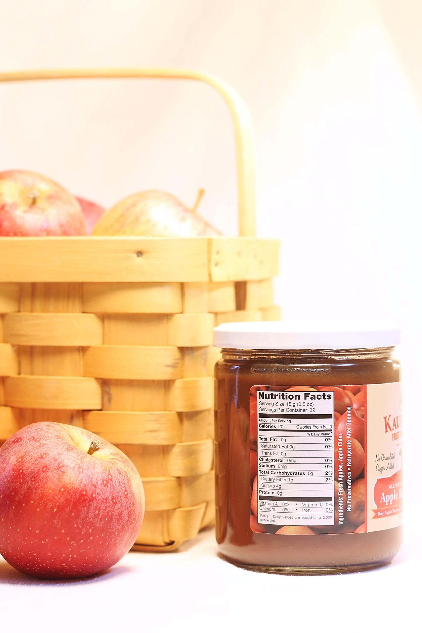 Kauffmans Fruit Farm Apple Butter Spread, Homemade, 17 Oz. (Case of 12)