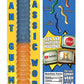 Giant Gummy Worm - Large 2 Pound Gummy Candy With Big Fruity Flavor From Ggb Candies (Blue Raspberry/Orange)