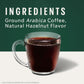 Starbucks K-Cup Coffee Pods, Hazelnut Flavored Coffee, Naturally Flavored, 100% Arabica, 6 Boxes (60 Pods Total)