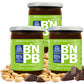 Better’n Peanut Butter Low Fat Chocolate Peanut Butter Spread, Creamy, Gluten Free, Dairy Free, Pack of 3, 16 oz Glass Jars