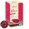 Herbs Botanica Dried Rose Petals, Edible, Non-Toxic, 3.5 oz, Resealable Bag