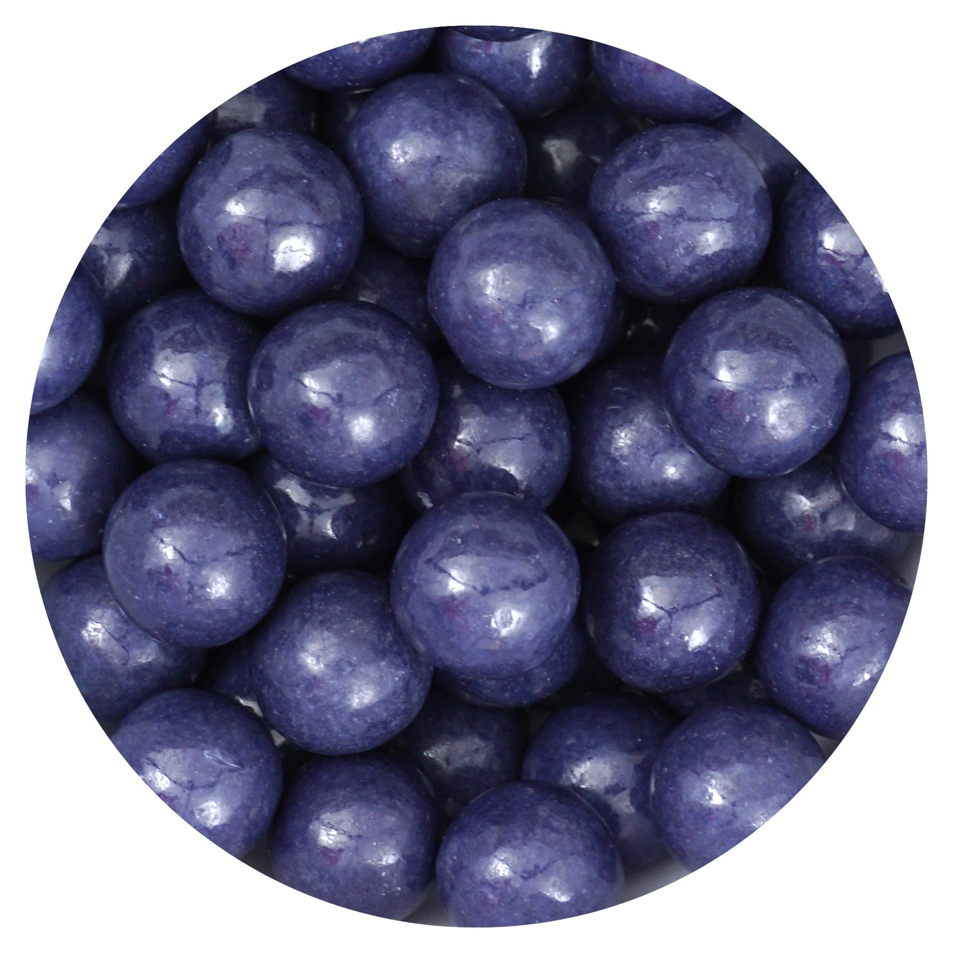 Purple Gumballs 1 Inch Gumballs, 2 Pound Bulk Bag (Approx. 110 Pieces), Purple Candy, Gumballs 1 Inch Purple, The Hampton Popcor