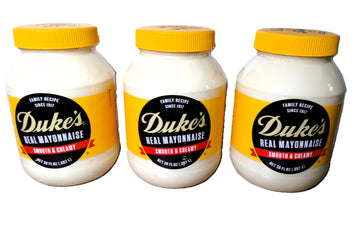 Duke Mayonnaise Smooth & Creamy Jar, 30 oz each, 3 Count