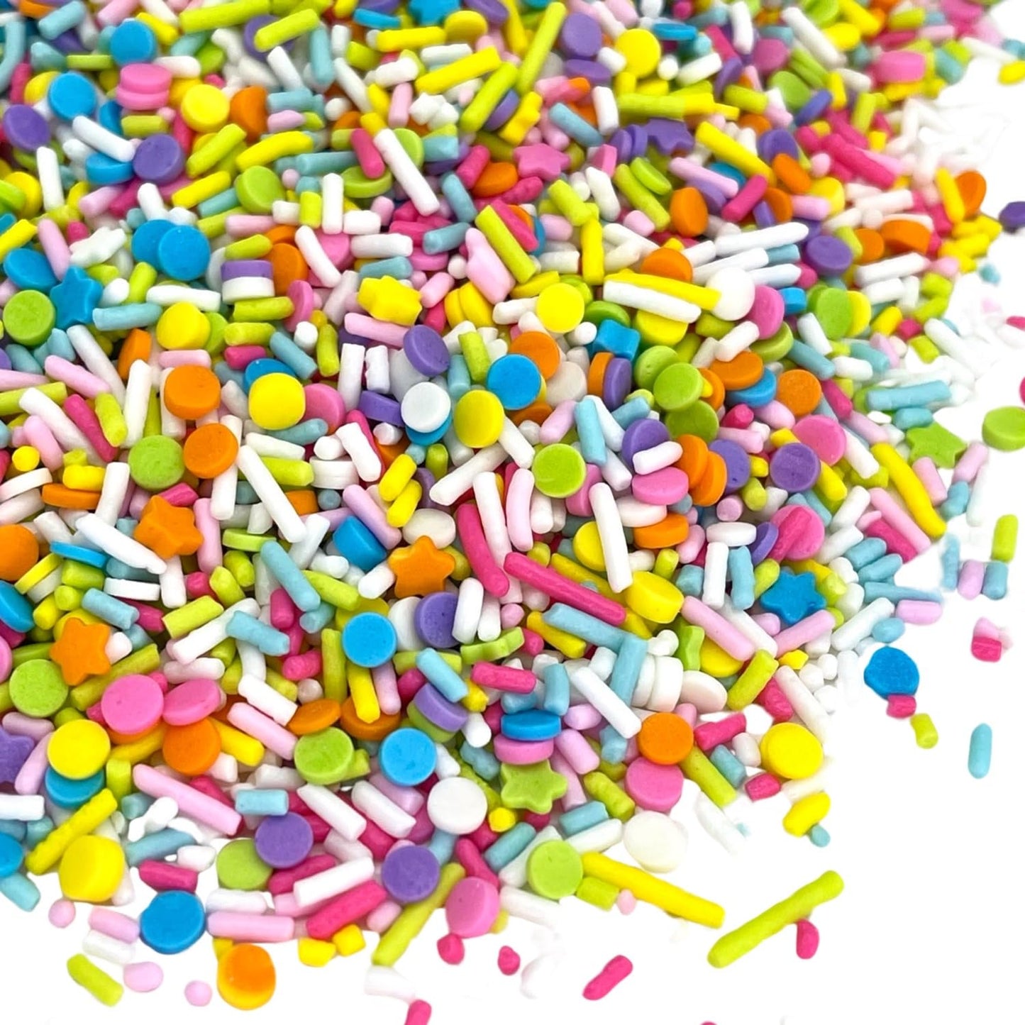 Manvscakes | 7.2 ounces of spring themed sprinkle confetti | Easter sprinkles | Edible sprinkles | Cookie sprinkles | Cake sprin