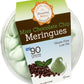 Krunchy Melts - Original Meringue Cookies - Mint Chocolate Chip Flavor - Fat Free - Gluten Free - Nut Free - 90 Calories Per Serving - Low Calorie Snack - Sweet Treats - 4 Oz