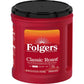 Folgers Classic Roast Medium Roast Ground Coffee, 33.7 Ounces (Pack Of 6)