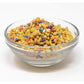 LYZAS SWEETS &   Peanut Brittle Crunch Coat Topping with Sprinkles 6 LB - Ice Cream & Dessert Gift Bulk Bag