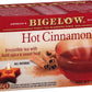 Bigelow Hot Cinnamon Black Tea Bags, 18 Count Box (Pack Of 6) Caffeinated Black Tea, 108 Tea Bags Total