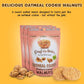 Crazy Go Nuts Walnuts - Oatmeal Cookie, 4.5 oz (3-Pack) - Healthy Snacks, Vegan, Gluten Free, Superfood - Natural, Non-GMO, ALA,