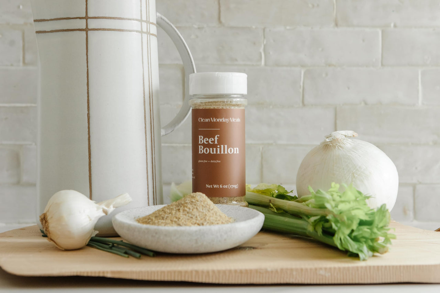 Clean Monday Meals | Chicken & Beef Bouillon | Gluten-Free  No artificial flavors or additives | Two Pack