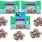 Nougats Mix Candy 30oz Total - Peppermint, Wintergreen and Cinnamon - Nearly two pounds of Sweet Chewy Christmas Holiday Stockin