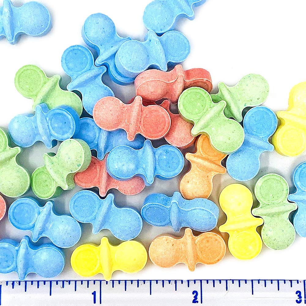 SweetGourmet Baby Pacifiers Fruit Flavored Candy | 2 Pounds