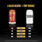 Liquid Death Sparkling Water, Apple Cider Flavor, 12 oz Cans, 12-Pack, Low Sugar, No Artificial Sweeteners