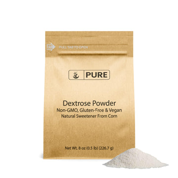 Pure Original Ingredients Dextrose (8 Oz.), Sugar Replacement Sweetener For Shakes Or Baking,