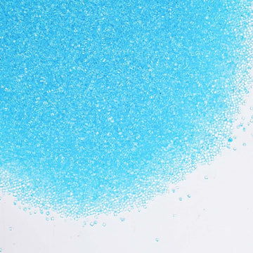 Kasvan Blue Sanding Sugar Sprinkles - Edible Sugar Crystals, Baking Cake Decorations, Ice Cream Toppings Cupcake Decorating, Wed