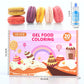 Jelife Gel Food Coloring Set - 20 Colors, 6ml Bottles, Flavorless Edible Dye for Baking, Icing, Macaron, Fondant, Cookies
