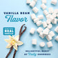 GoodMallow Mini Vegan Marshmallows - Kosher Halal Dairy & Gluten Free Healthy Mini Marshmallows - Natural Gelatin Free for Hot Chocolate  Smores  Campfire  Baking - Non-Artificial