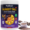 NuBest Tall Protein Powder for Kids & Teens - Chocolate - 15 Servings - Whey Protein with Probiotics, Omega 3-6-9, Vitamin D3 + K2